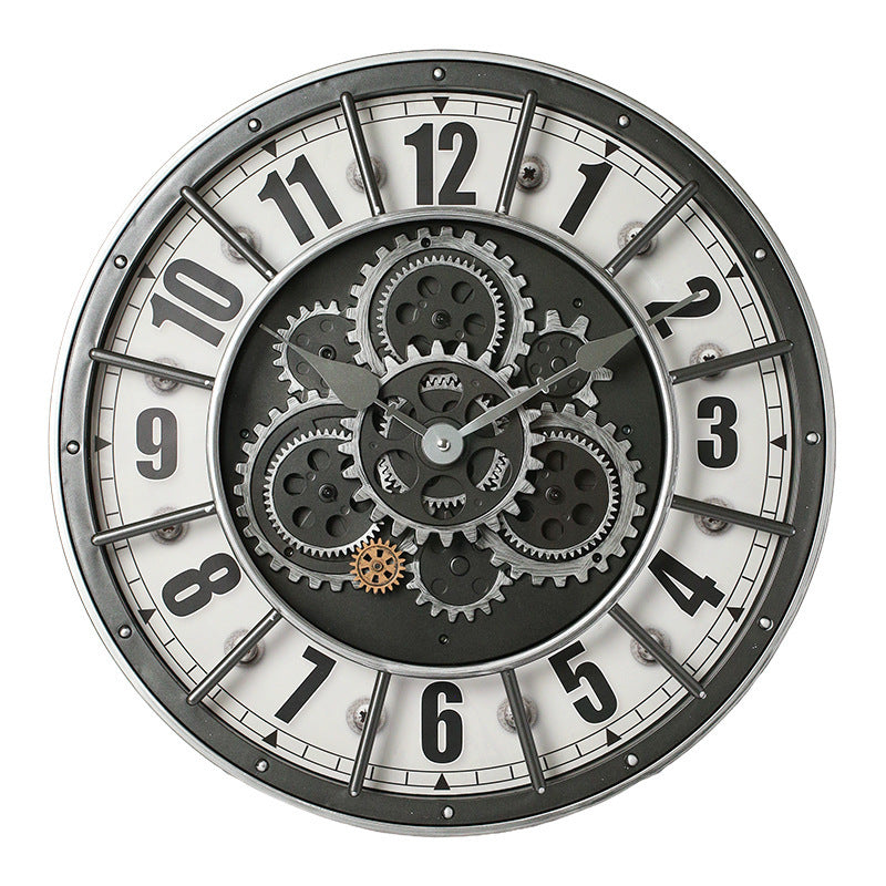 Industrial Gear Wall Clock