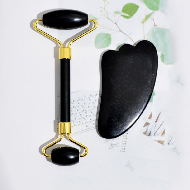 Jade Facial Massage Roller Gua Sha