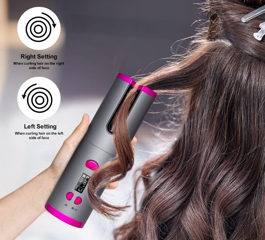 Wireless Automatic Hair Curler