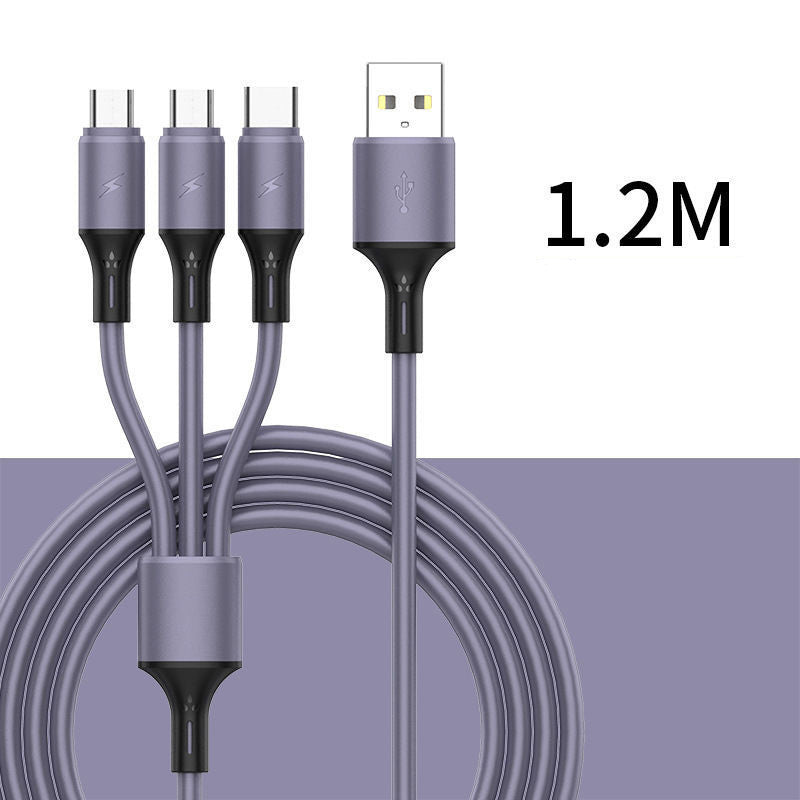 3-in-1 Fast Charging Cable (1.2M)