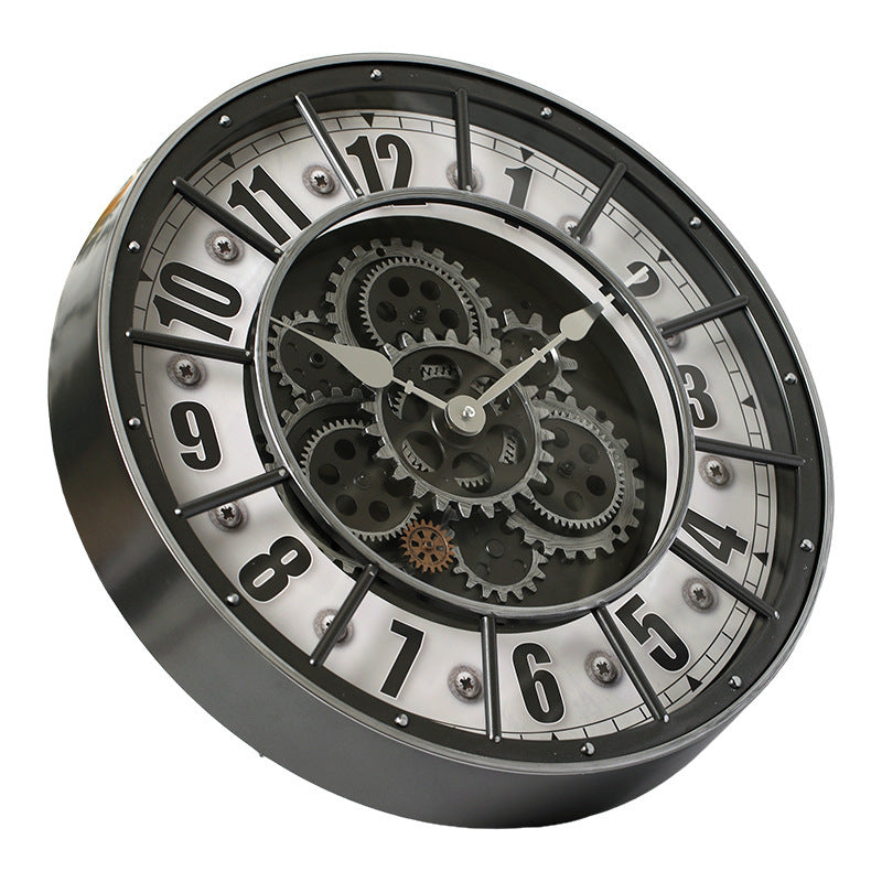 Industrial Gear Wall Clock