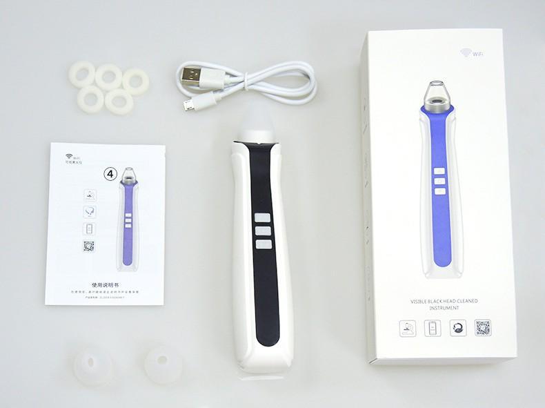 Visual blackhead meter electric blackhead suction device