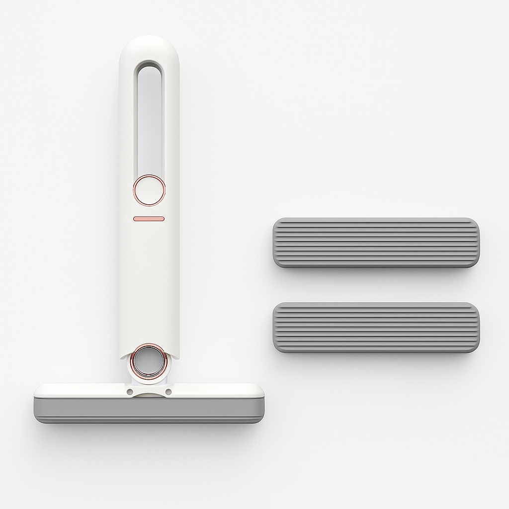 Mini Sponge Mop – Compact Squeeze Mop for Floor, Kitchen, and Car Cleaning (Biodegradable Cotton Head)