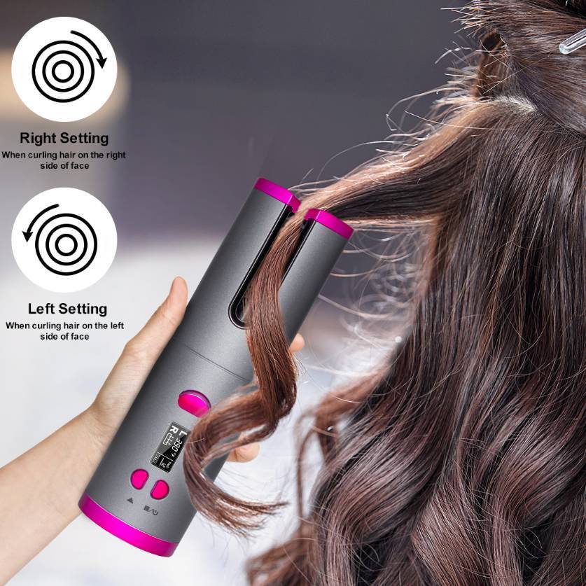 Wireless Automatic Hair Curler