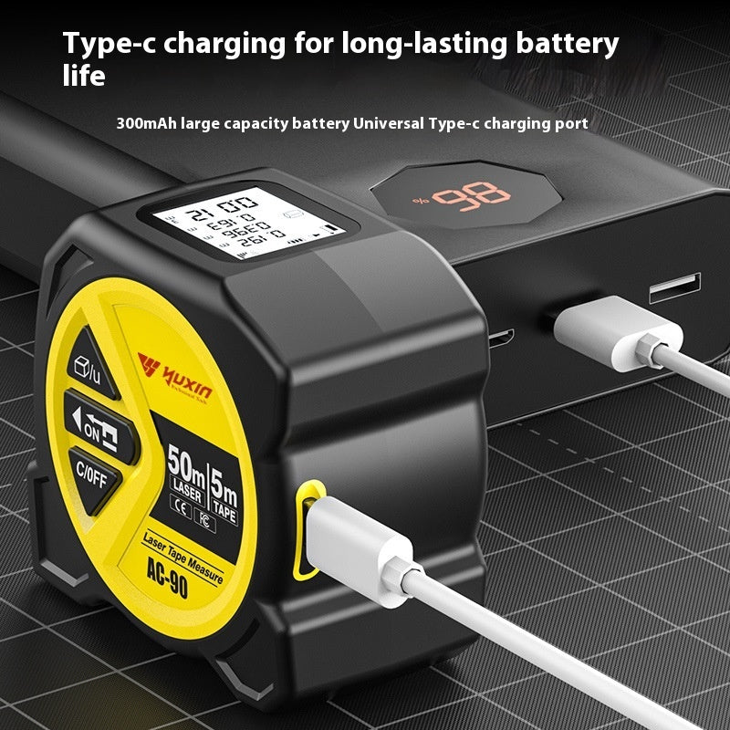 3-in-1 Laser Tape Measure